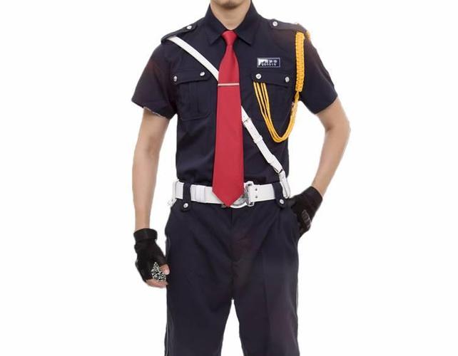 青岛保安服特训服订做厂家|夏季短袖环保舒适国梦工装